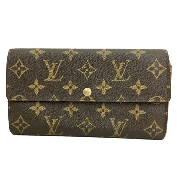 Louis Vuitton Handbags - Authentic Louis Vuitton Vintage Monogram Portefeiulle Sarah Long Bifold Wallet
